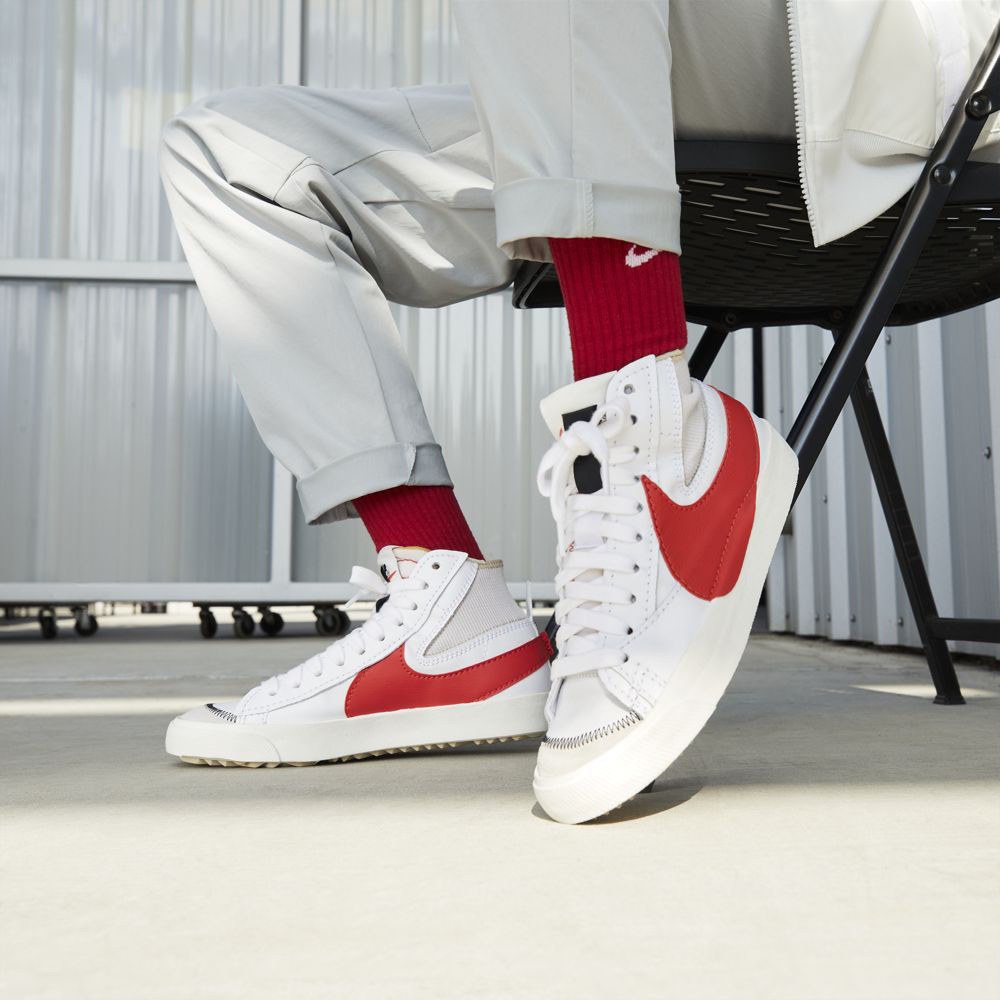 Nike Blazer Mid 77 Jumbo Bianco Rosso - Sneakers Uomo - Acquista online su  Sportland