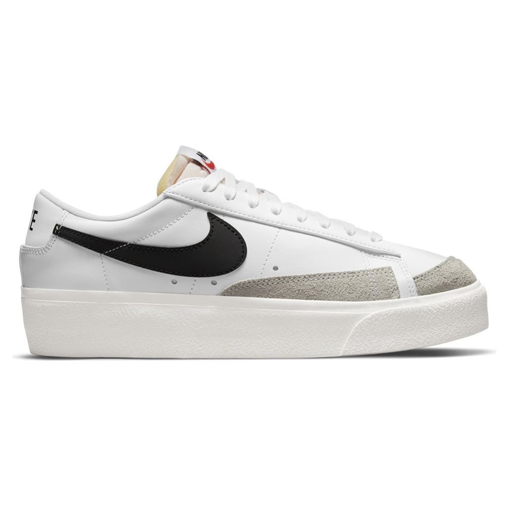 Image of Nike Blazer Low Platform Bianco Nero - Sneakers Donna EUR 38 / US 7