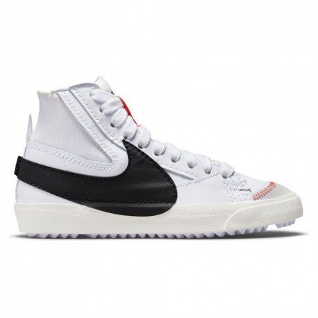 Nike Blazer Mid 77 Jumbo Bianco Nero - Sneakers Donna