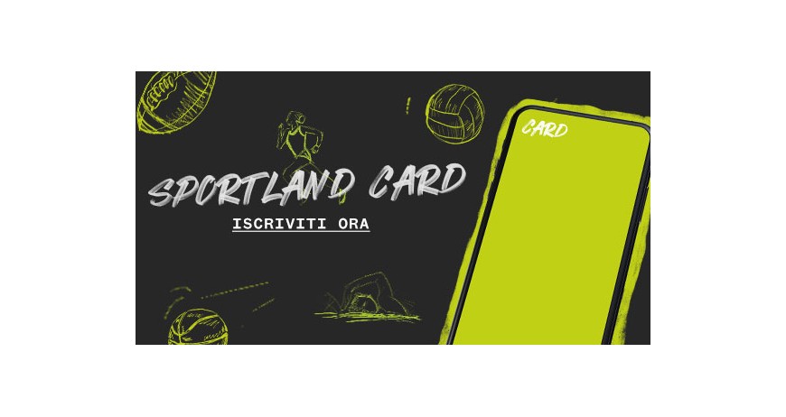 Benvenuta Sportland Card
