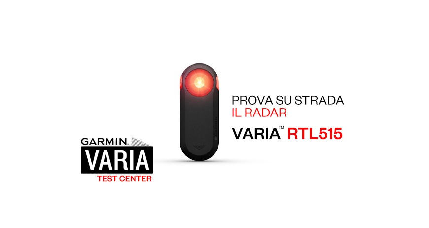 TEST gratuito GARMIN RADAR VARIA RTL515