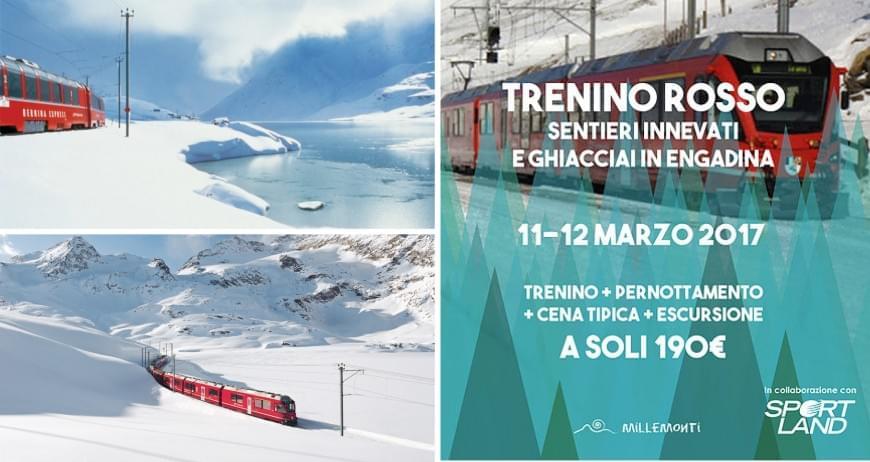 Big Experience - Trenino Rosso del Bernina Sentieri Innevati e Ghiacciai in Engadina