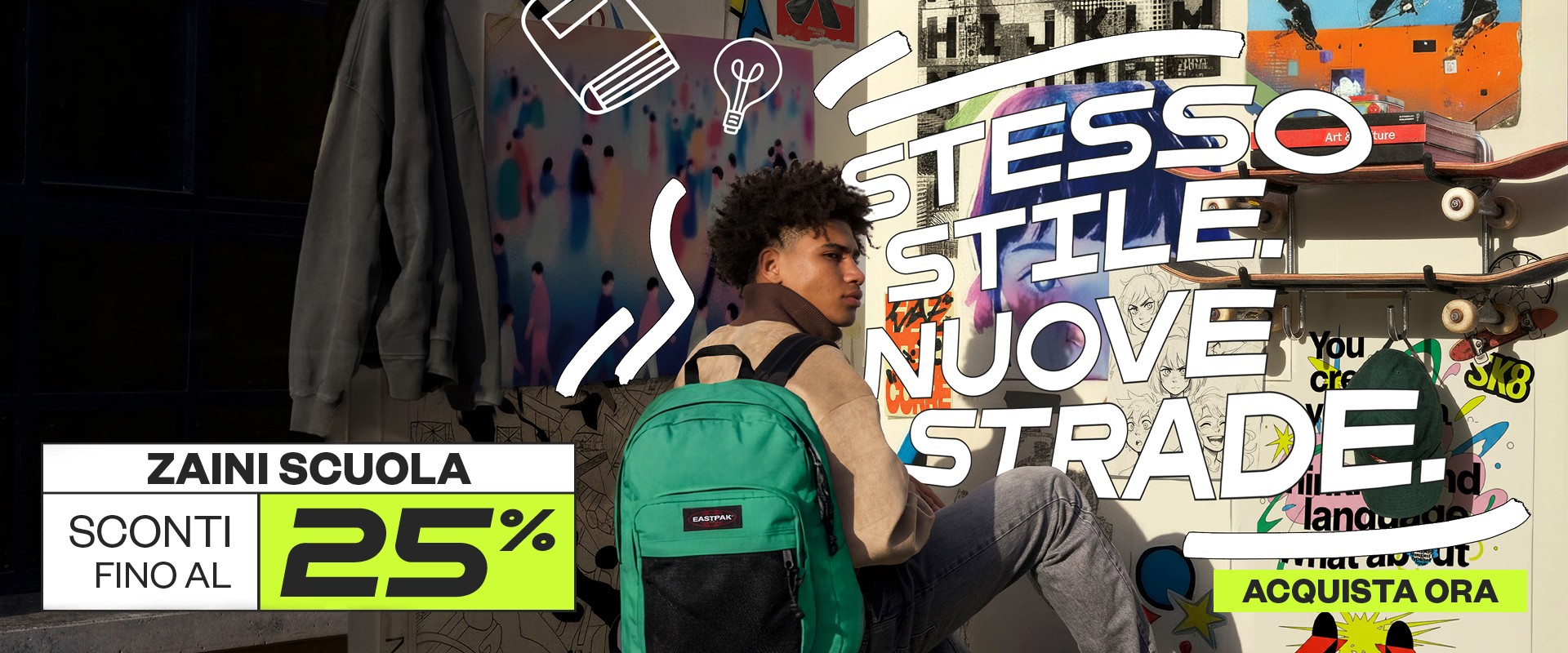 Offerte Zaini Scuola -25%: Eastpak, Fjallraven e Oakley a prezzi imbattibili